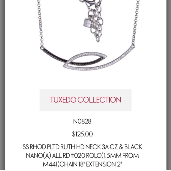 Elle Tuxedo Necklace - Picture 4 of 9